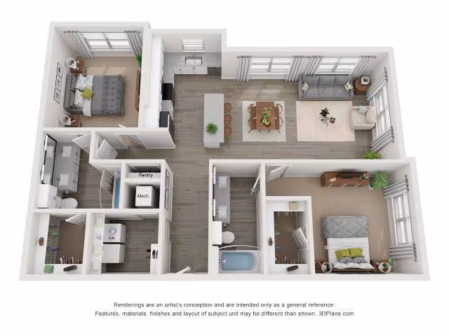 Unit 07108 07108 floor plan