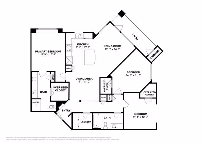 Unit 21-21309 19-19101 floor plan