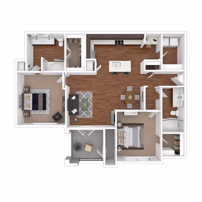 Unit 1732 1732 floor plan