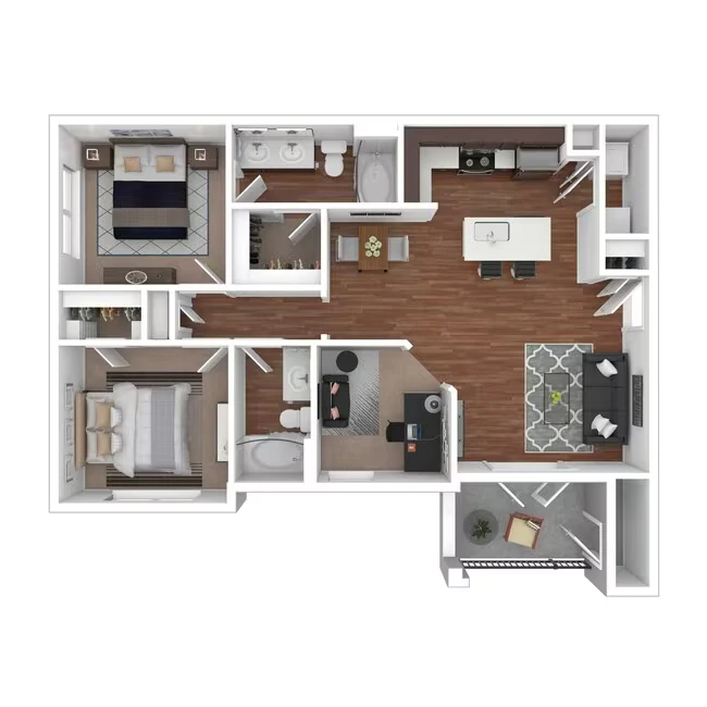 2C 737 floor plan