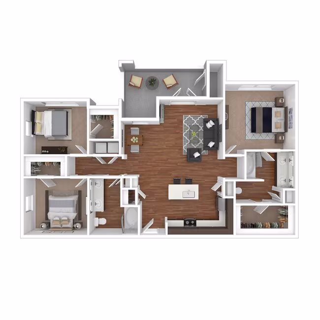 3A 3017 floor plan