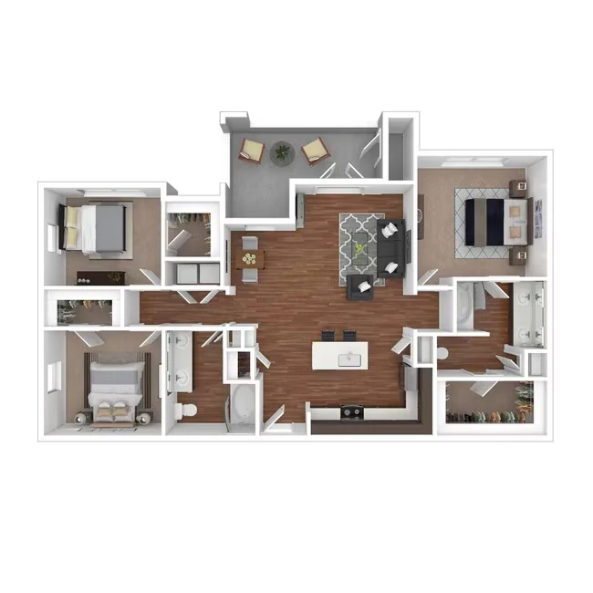 3A 3017 floor plan