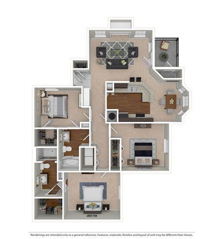 Unit 1815 1815 floor plan