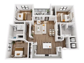 Unit 1338 1338 floor plan