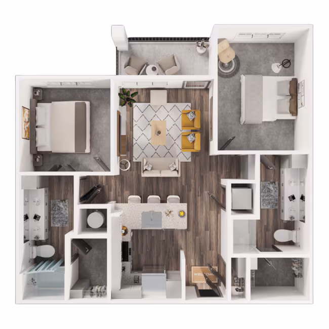 B0 411 floor plan