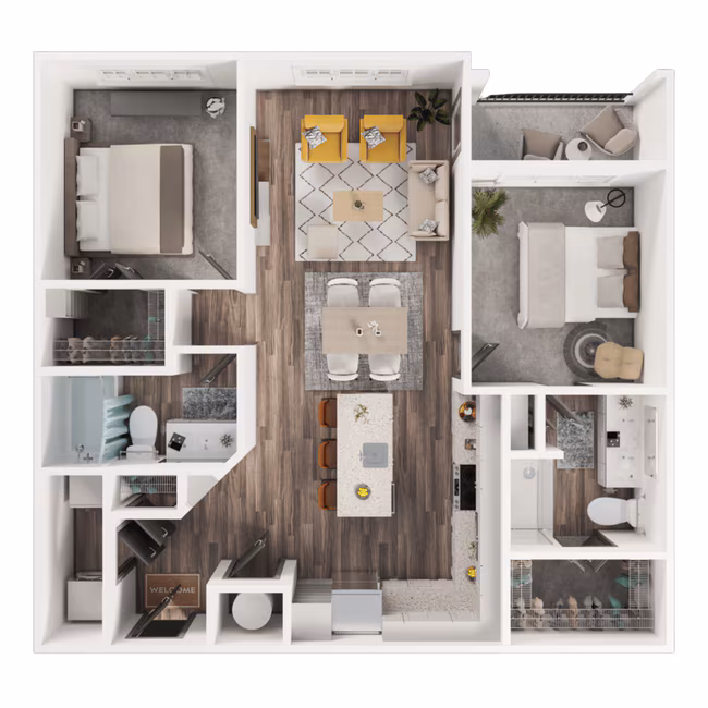 Unit 326 510 floor plan