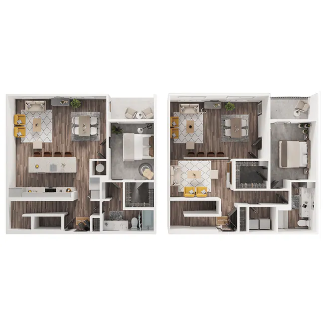 Unit 112 114 floor plan