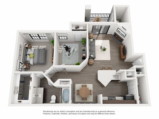 Unit 522 522 floor plan
