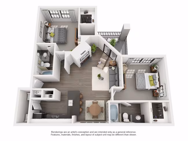 Unit 1422 1422 floor plan