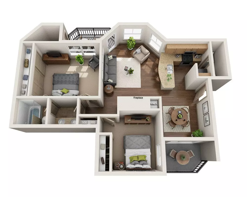 Unit 2709 2709 floor plan
