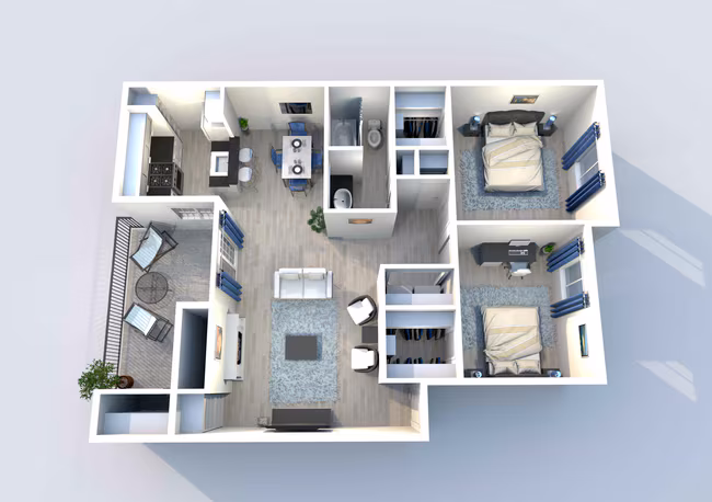 Unit 03-308 03-308 floor plan