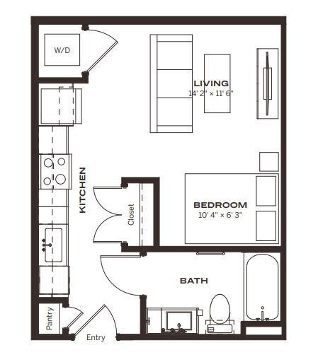 Unit 2434 2434 floor plan