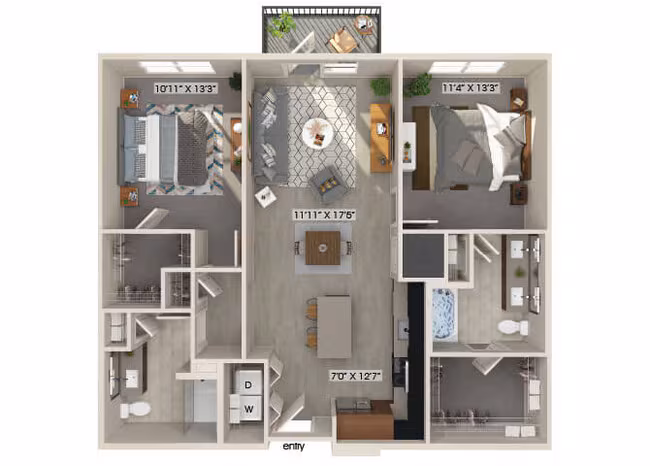 Unit 5099 5099 floor plan