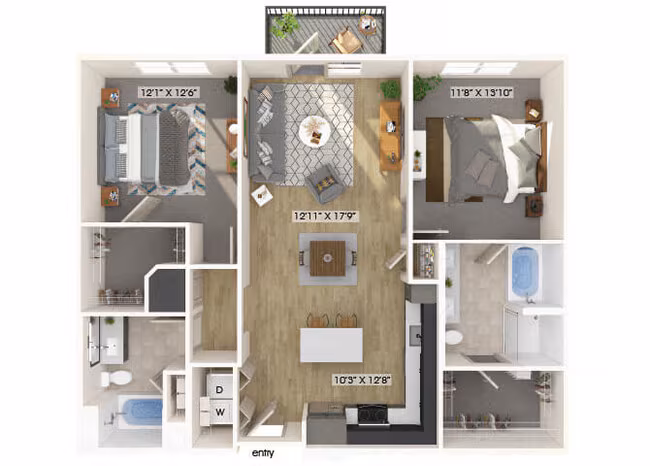 B2 4033 floor plan