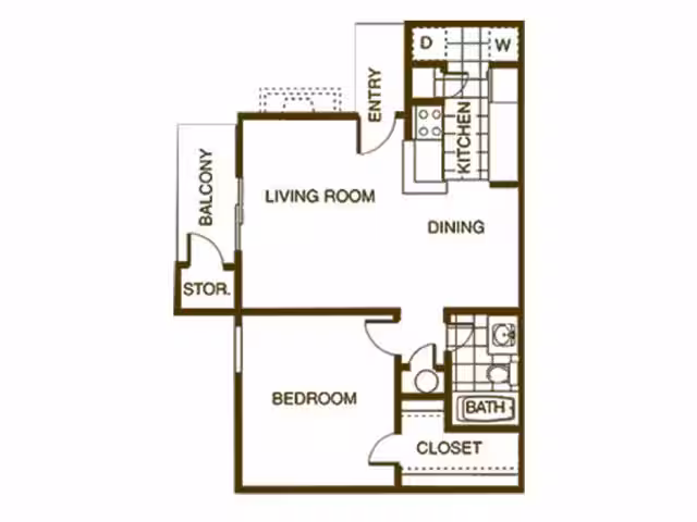 Unit 1403 0304R floor plan