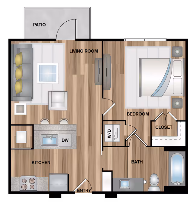 A1 2304 floor plan