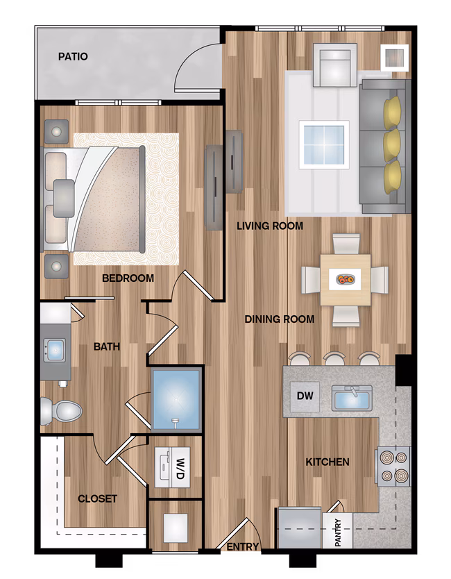 Unit 1316 1316 floor plan