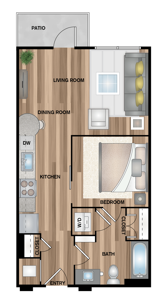 Unit 1134 1434 floor plan