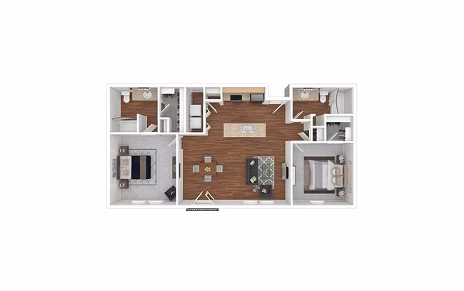 Unit P1204 P1204 floor plan