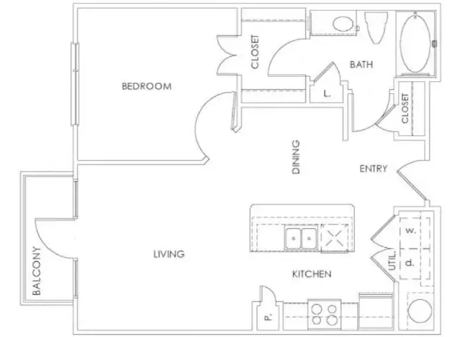 Unit 4103 4103 floor plan