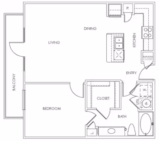 Unit 2110 7103 floor plan