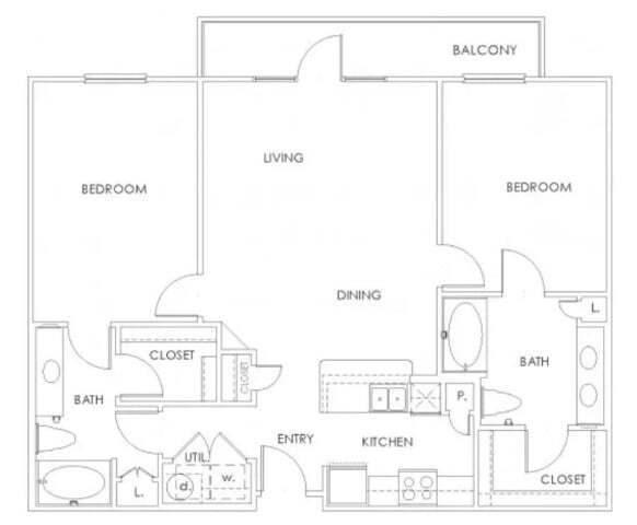 Unit 4308 4308 floor plan