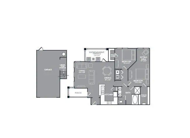 Unit 1116 4916 floor plan