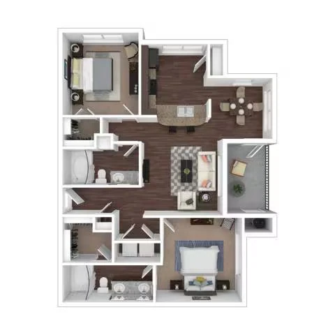 B3 3201 floor plan