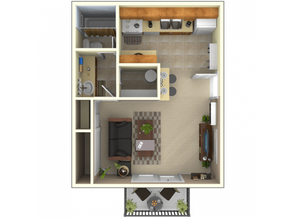 0x1 709 floor plan