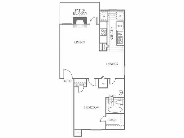 1D 0916 floor plan