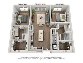 Unit 2239 2239 floor plan