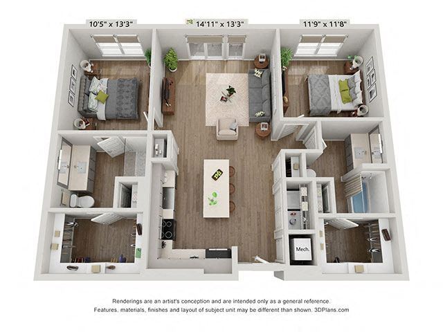 Unit 3207 3207 floor plan