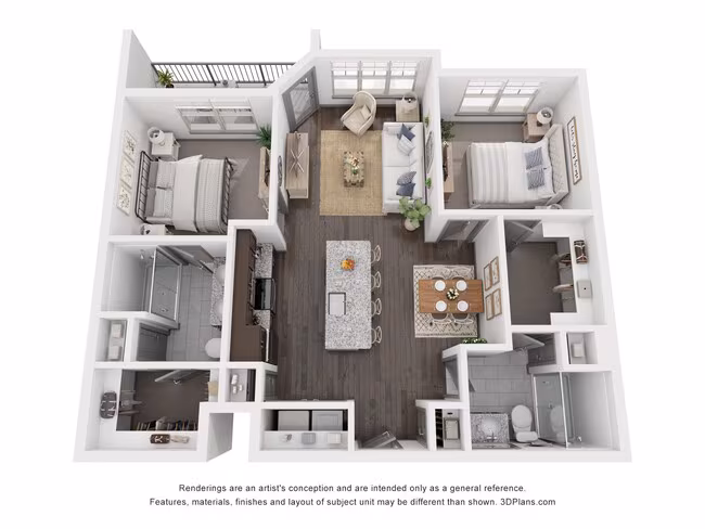 Unit 02204 02204 floor plan