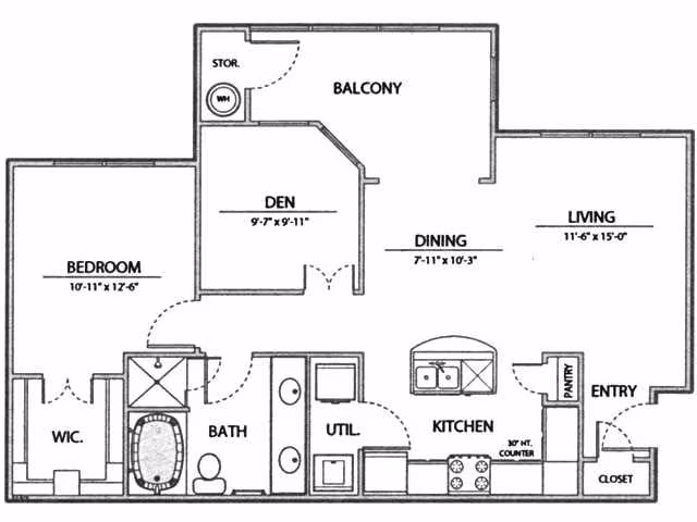 A3 01-204 floor plan