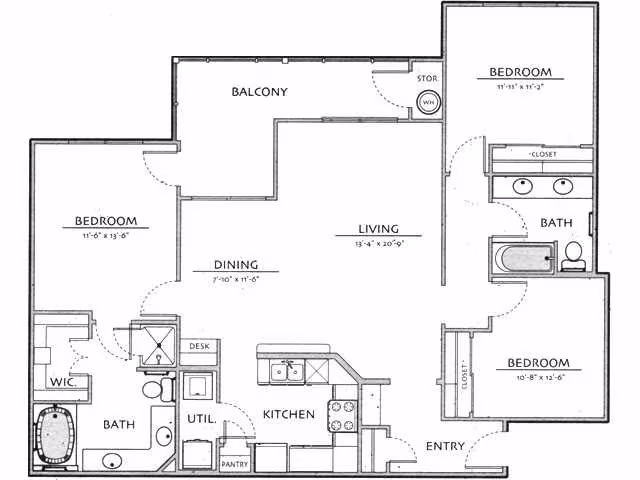 Unit 02-102 06-102 floor plan