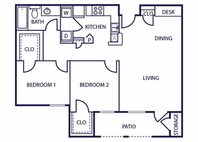 Unit 6207 3307 floor plan