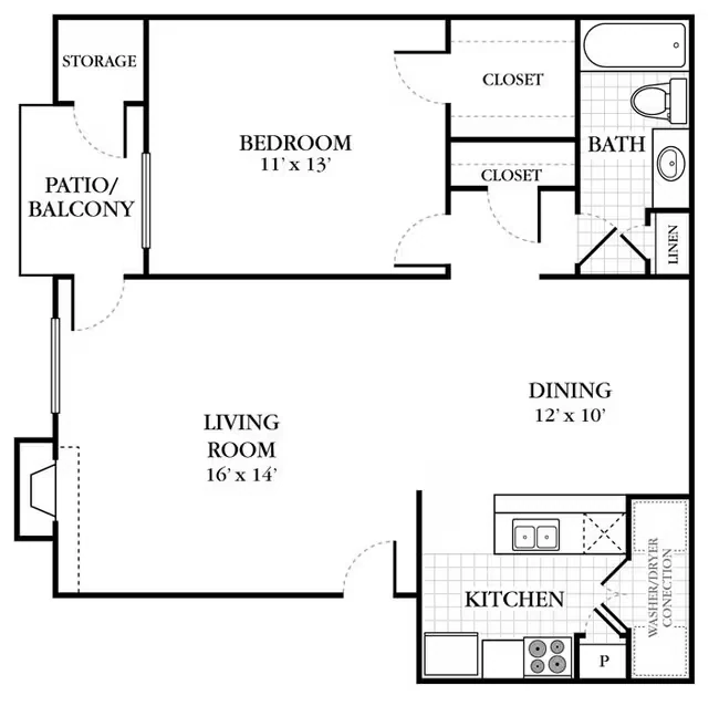 Abberley 624 floor plan