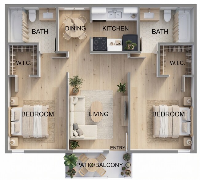 B2 100 floor plan
