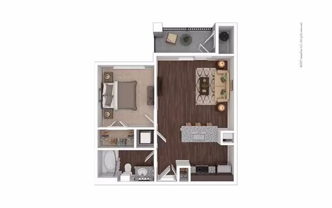 Unit 727 727 floor plan