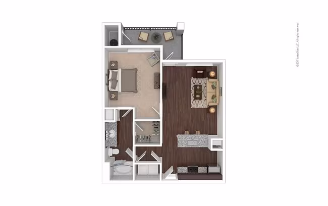 Unit 724 725 floor plan