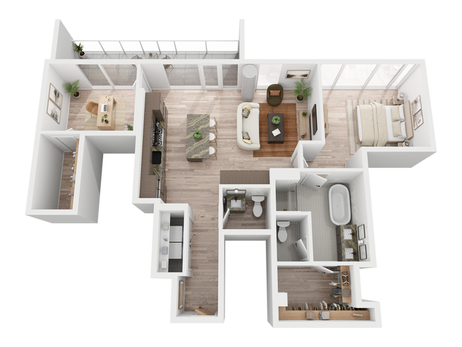 Unit 4802 4802 floor plan