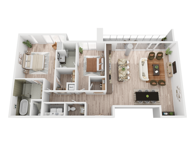 Unit 4804 4804 floor plan