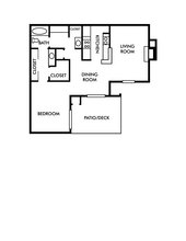 1B 0208 floor plan
