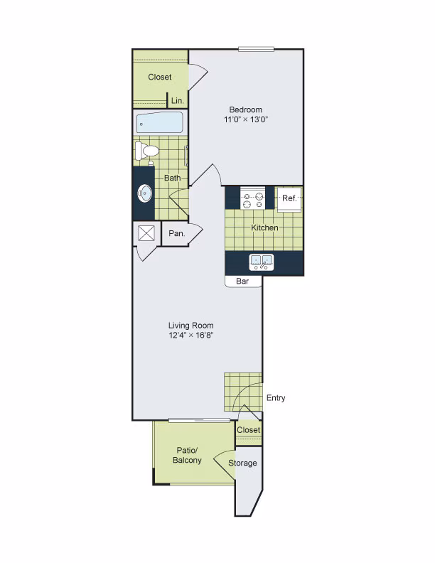A1 1503 floor plan