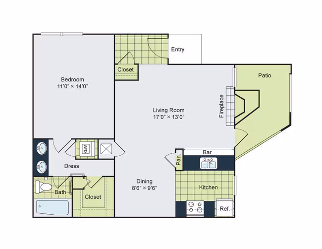A3 607 floor plan