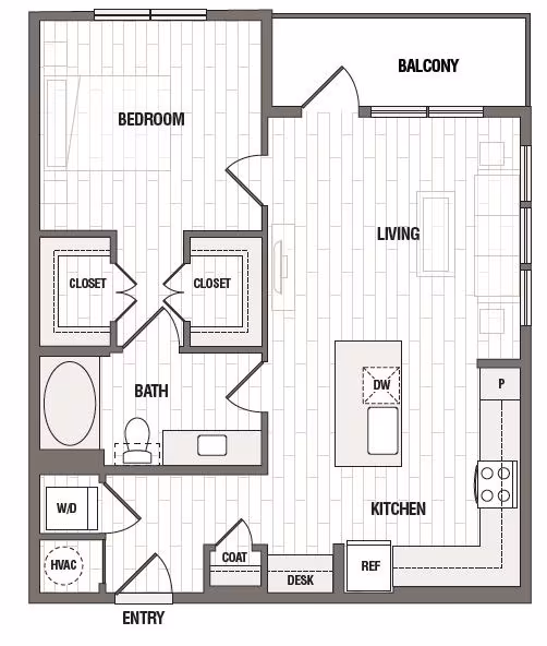 A2 2-2101 floor plan