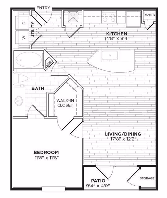 Unit 1511 1511 floor plan