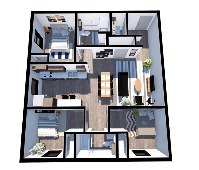 Unit 2316 2316 floor plan