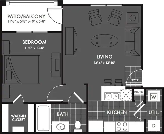 A1 233 floor plan