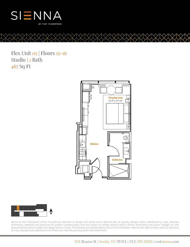 Unit 1505 1505 floor plan